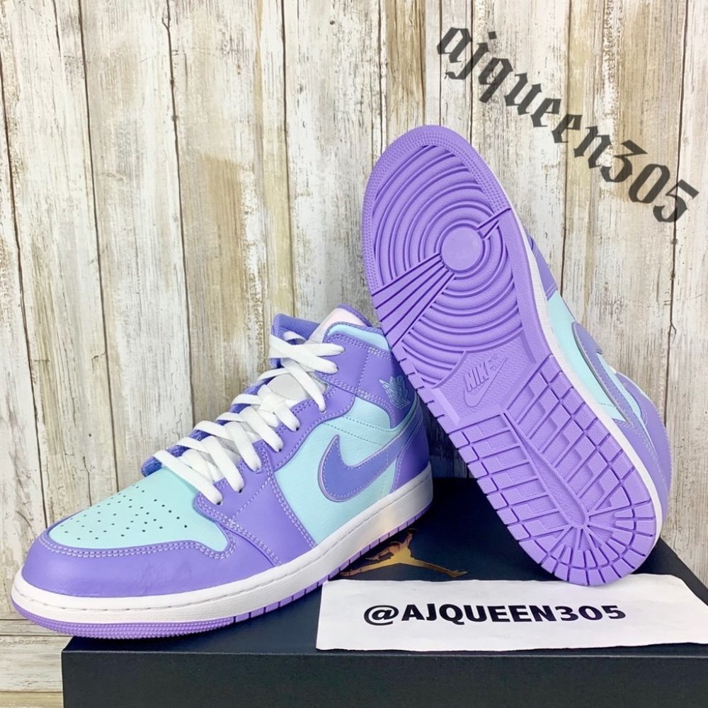Air Jordan 1 Mid purple punch - Picture 9 of 9